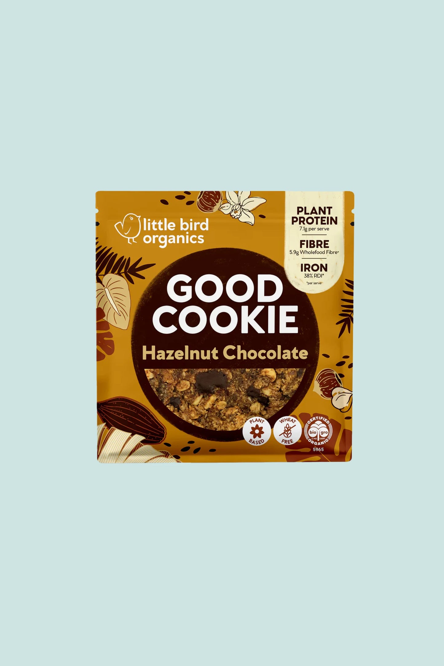 Little Bird Organics Good Cookie - Hazelnut Chocolate Chip