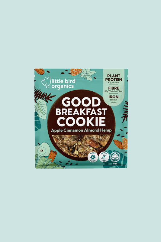 Little Bird Organics Good Breakfast Cookie - Apple Cinnamon Hemp