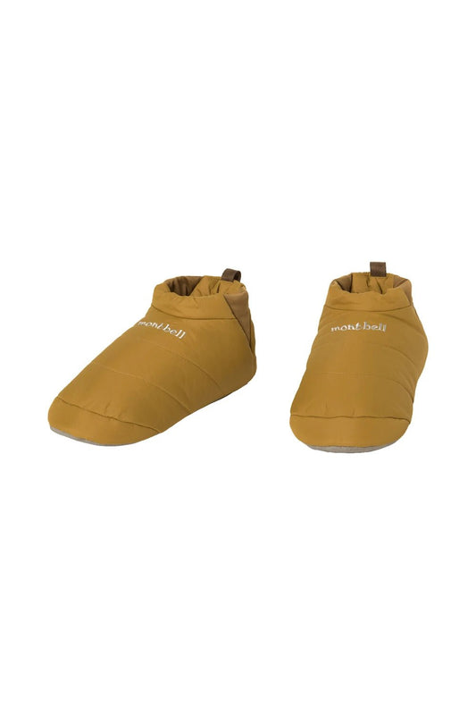 Montbell Exceloft Camp Booties - Brown | Coffee Outdoors