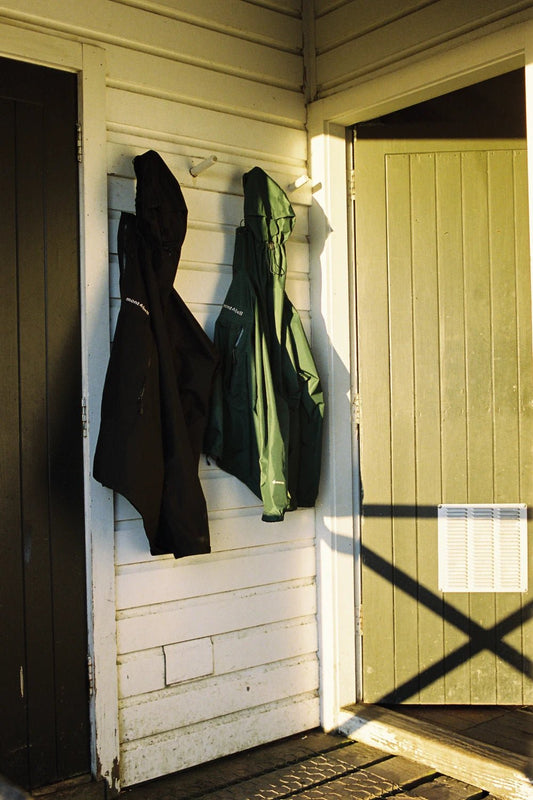 Montbell Mens Rain Dancer Jacket - Slate Green | Coffee Outdoors