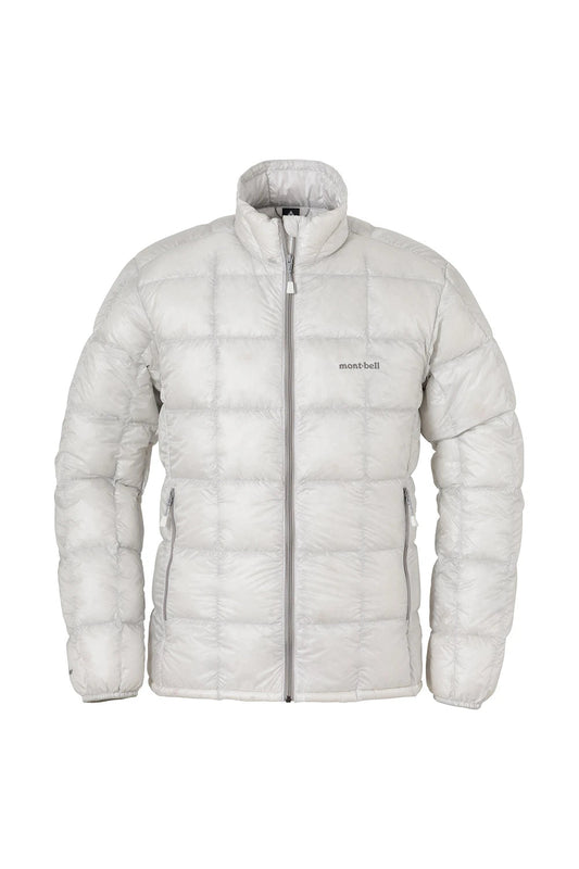 Montbell Mens Superior Down Jacket - Light Grey | Coffee Outdoors