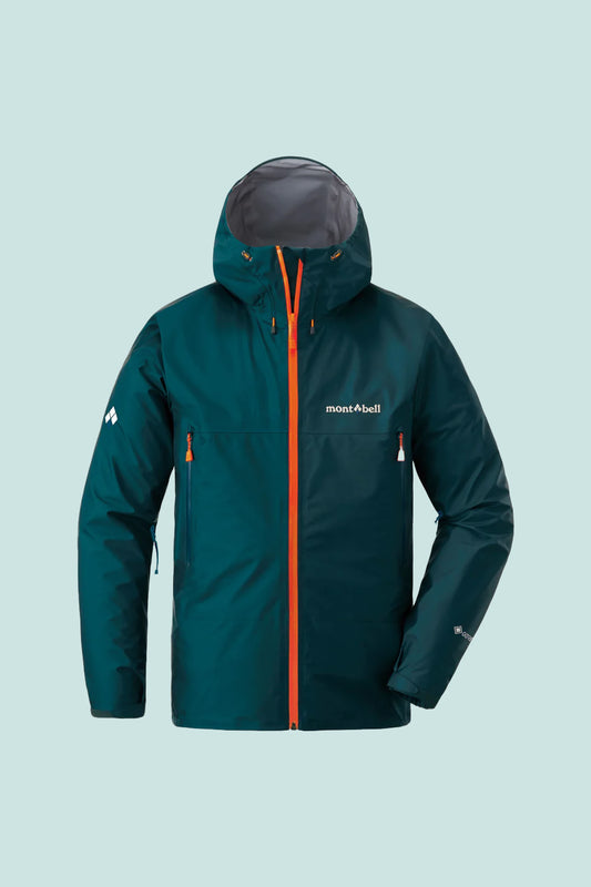 Montbell US Mens Storm Cruiser Jacket - Dark Teal