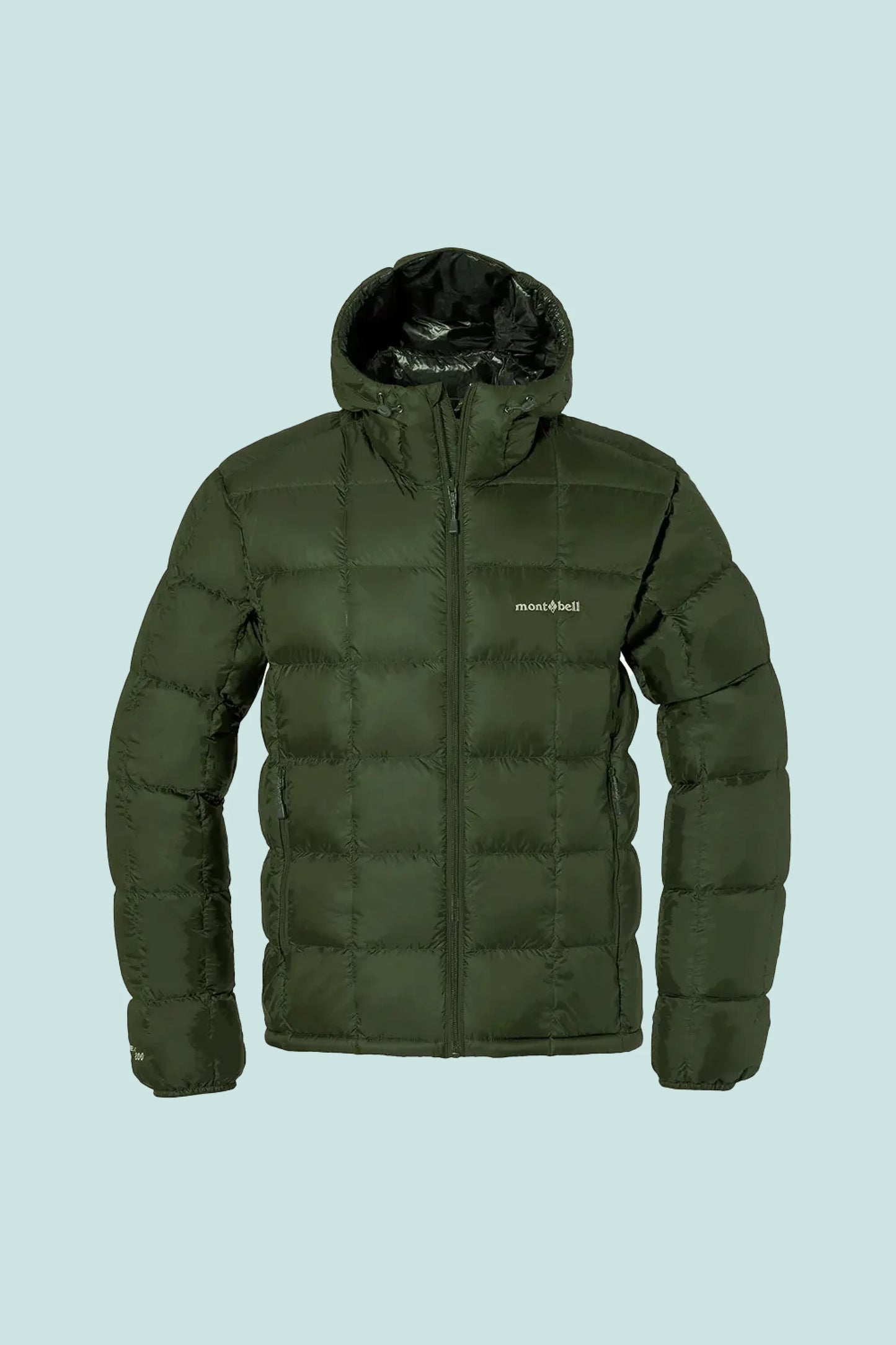 Montbell US Mens Superior 800 Down Parka - Dark Green