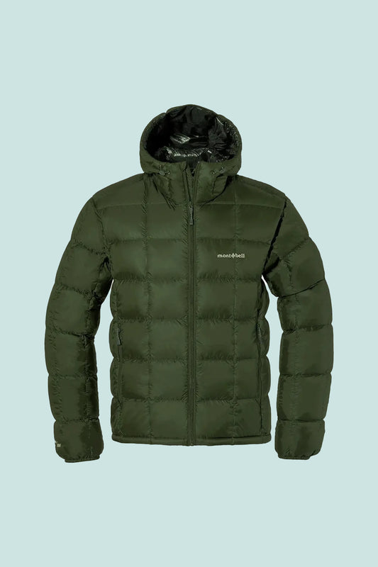 Montbell US Mens Superior 800 Down Parka - Dark Green