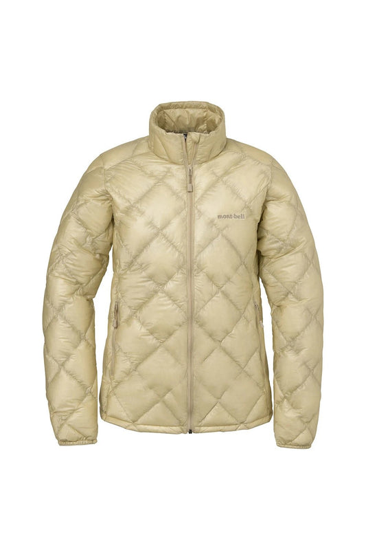 Montbell Womens Superior Down Jacket - Ivory | Coffee Outdoors