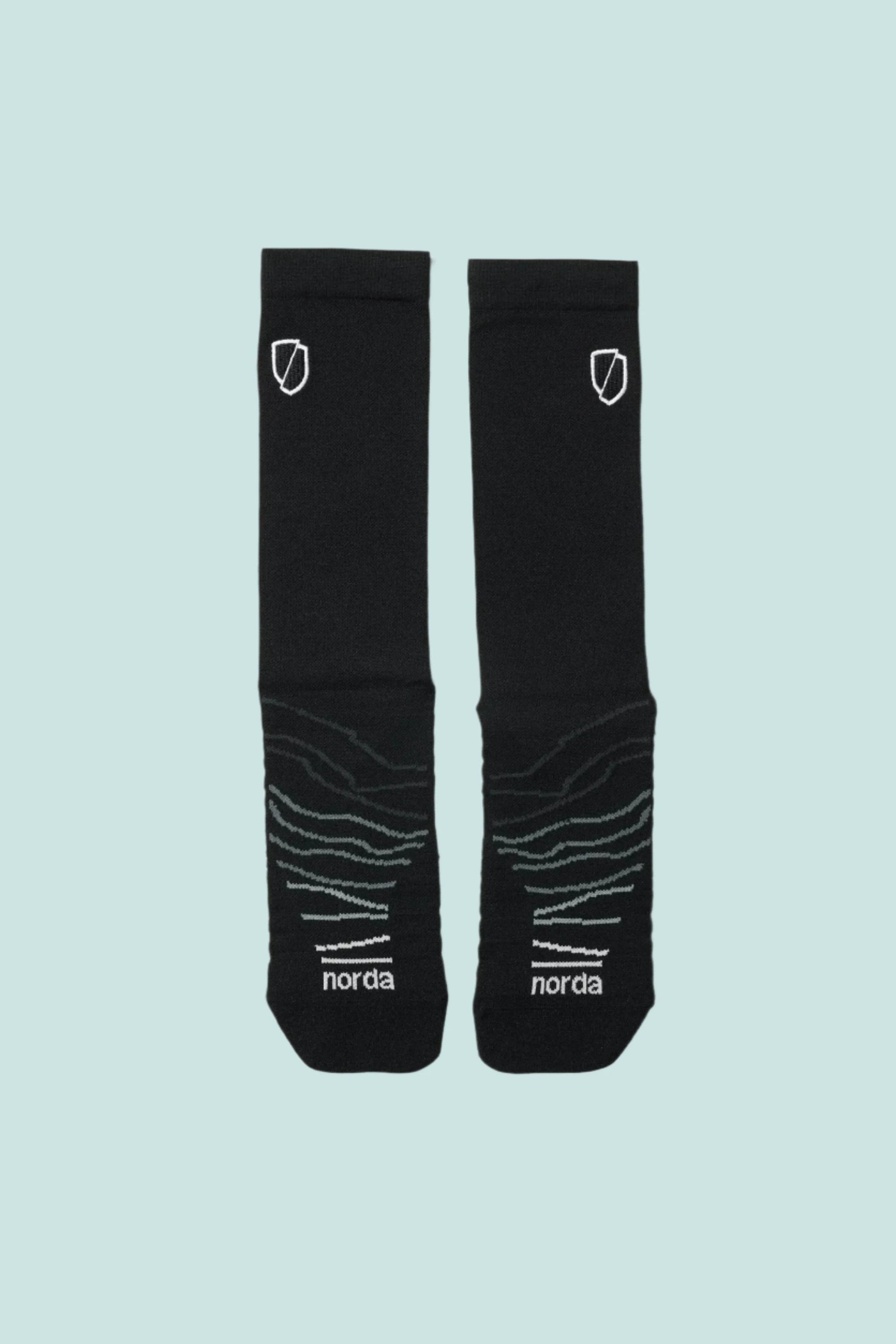 Norda Performance Sock - Black | Coffee Outdoors