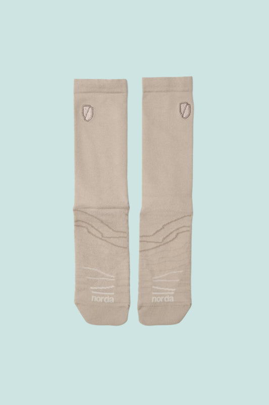 Norda Performance Sock - Cinder | Coffee Outdoors