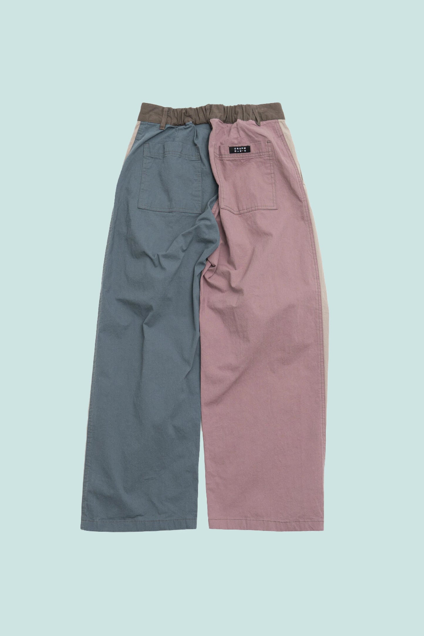 Orumm Wide Tuck Pants - Berry Mix | Coffee Outdoors