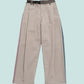 Orumm Wide Tuck Pants - Berry Mix | Coffee Outdoors