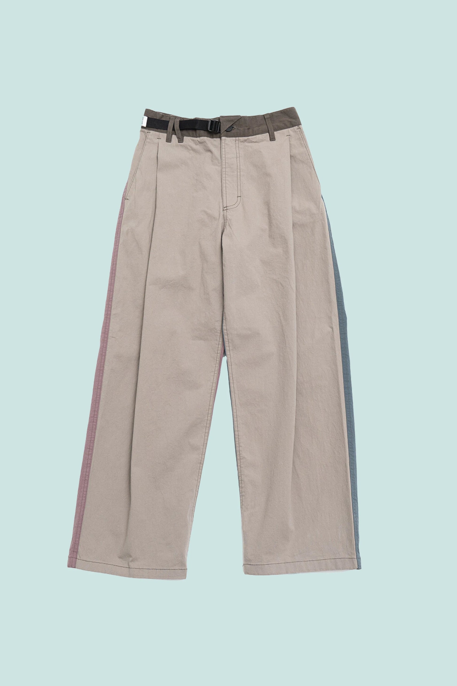 Orumm Wide Tuck Pants - Berry Mix | Coffee Outdoors