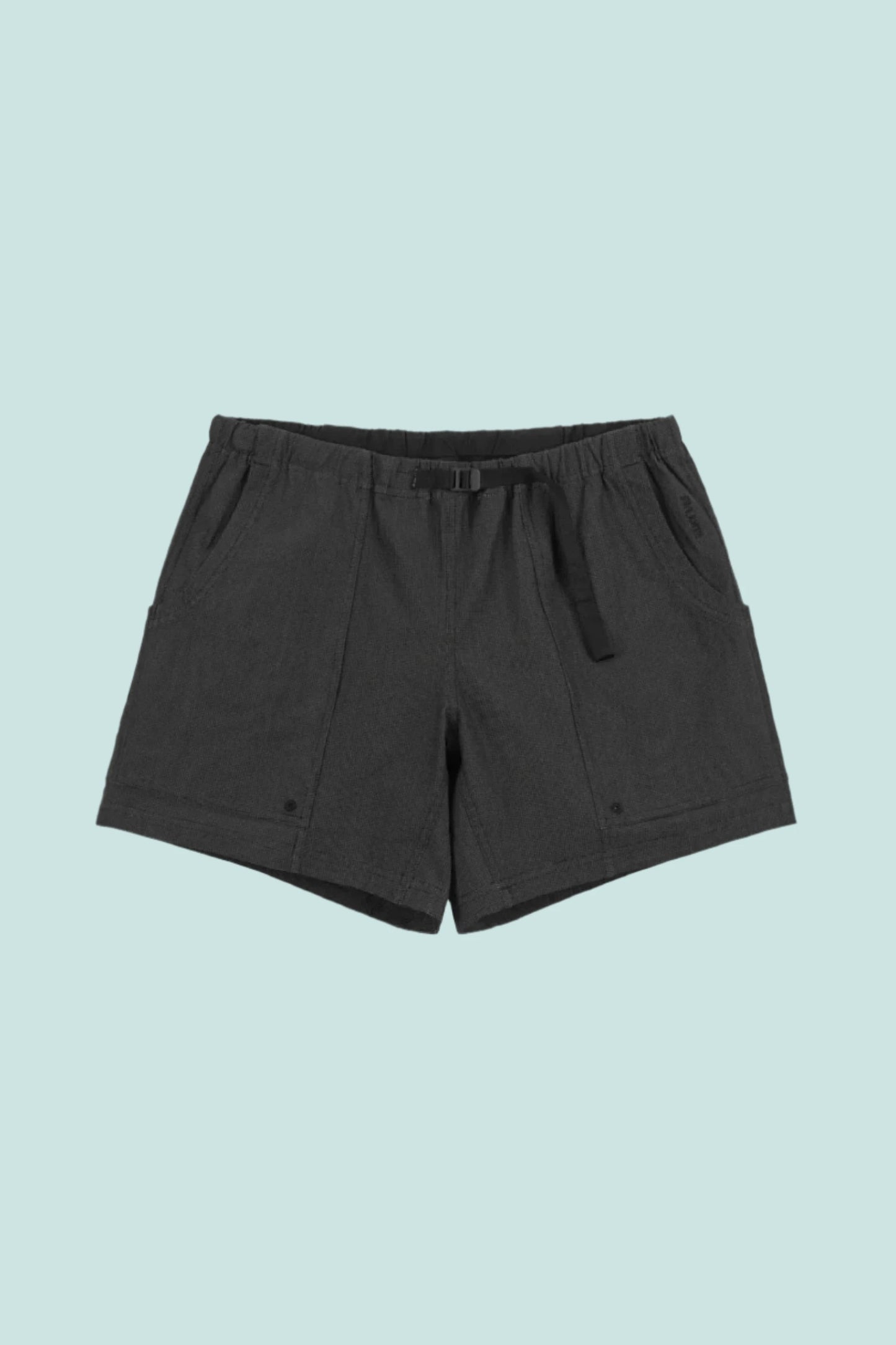 Pa'lante Hiking Shorts - Black Grid Mesh | Coffee Outdoors