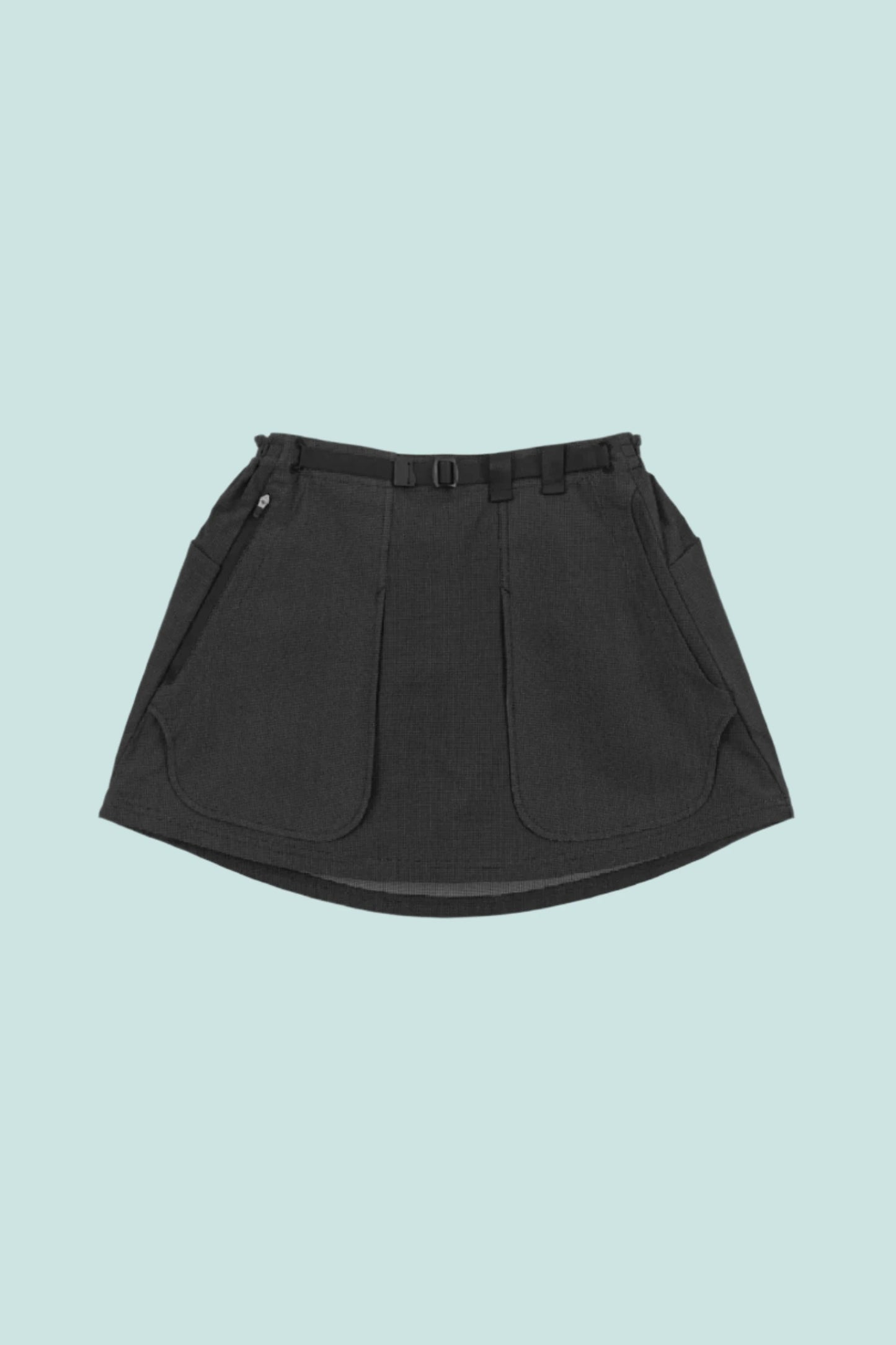 Pa'lante Hiking Skirt - Black Grid Mesh | Coffee Outdoors