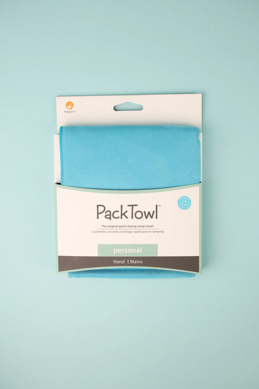 Packtowl Personal Towel - Lake Blue | Coffee Outdoors