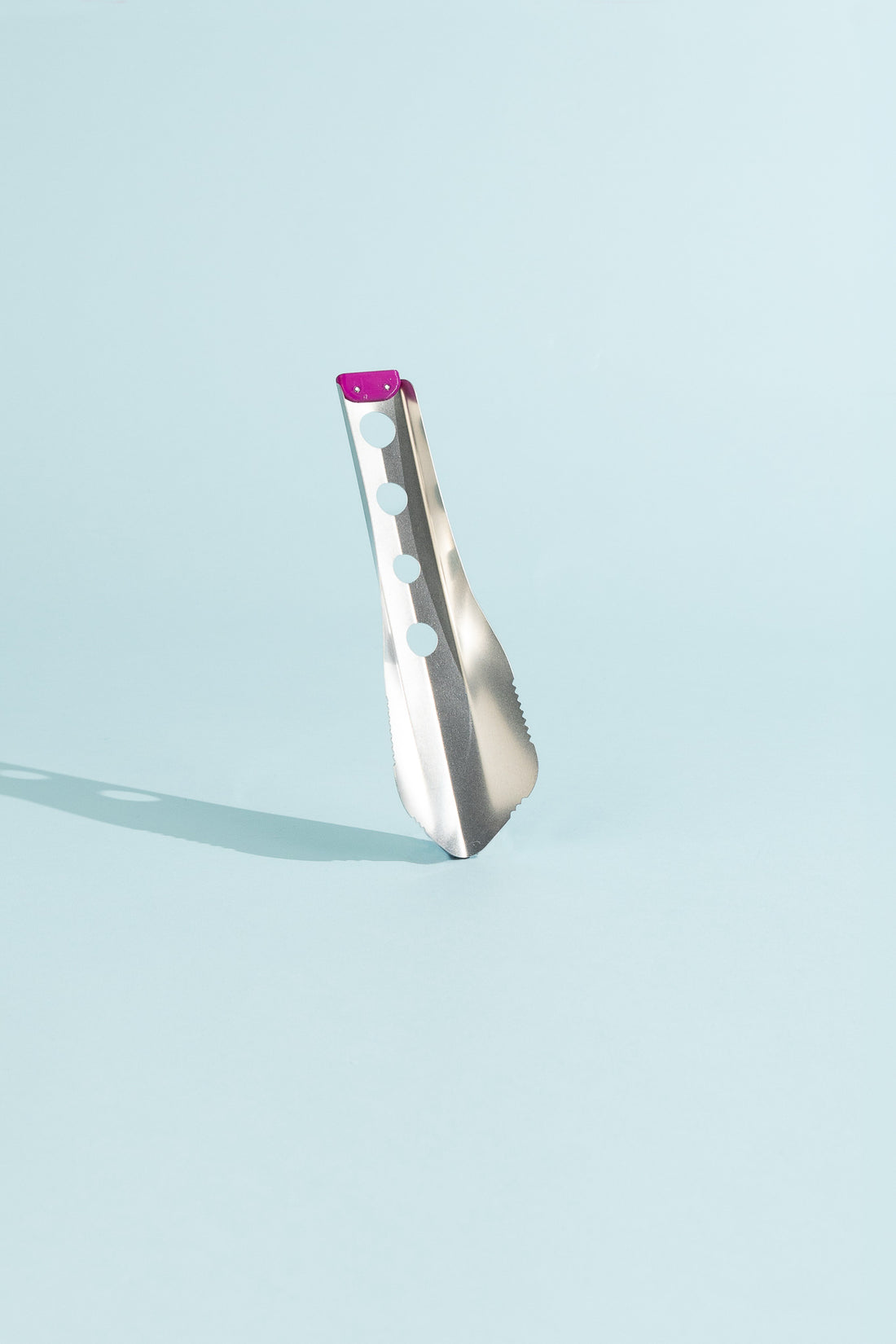 BoglerCo Ultralight Backpacking Trowel in Purple, view 1.