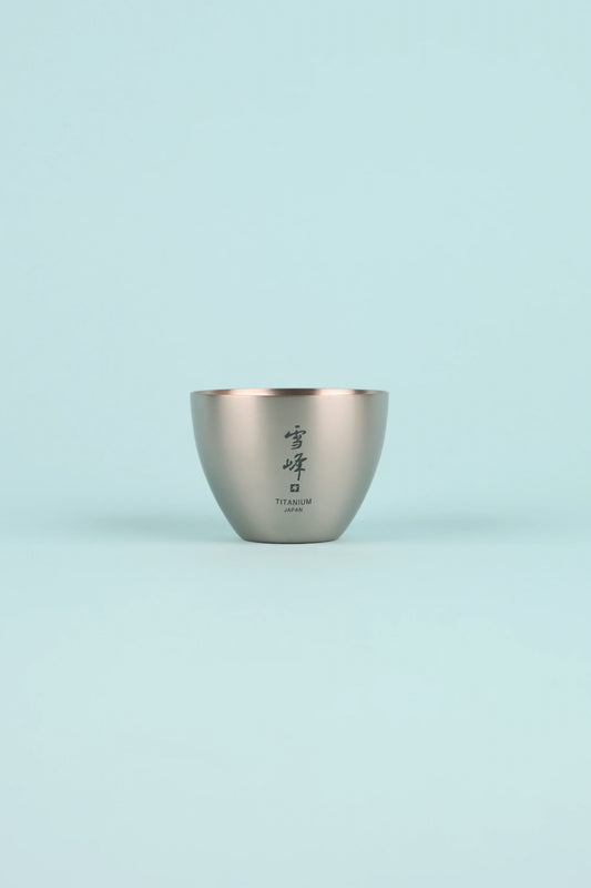 Snow Peak Titanium Sake Cup | Coffee Outdoors