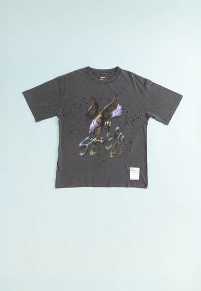 MothTech™ T-Shirt - Aged Black Eagle