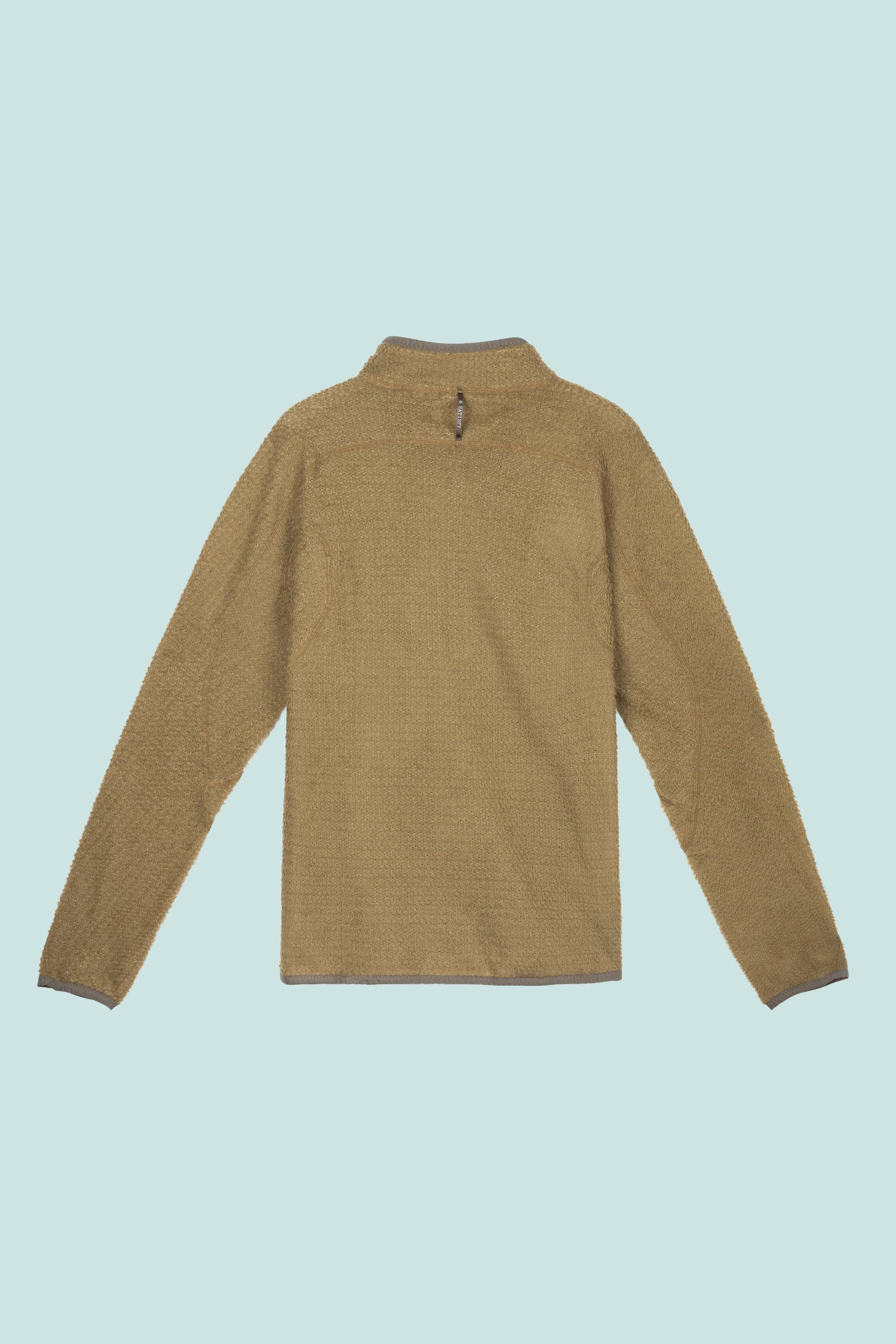 Satisfy GhostFleece™ Alpha Direct Light Half-Zip - Seed | Coffee Outdoors