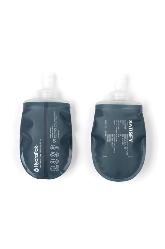 Satisfy HydraPak® Soft Flask 250ml 2‑Pack