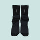 Satisfy Merino Nylon Tube Socks - Black | Coffee Outdoors