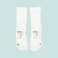 Satisfy Merino Nylon Tube Socks - Off-White | Coffee Outdoors