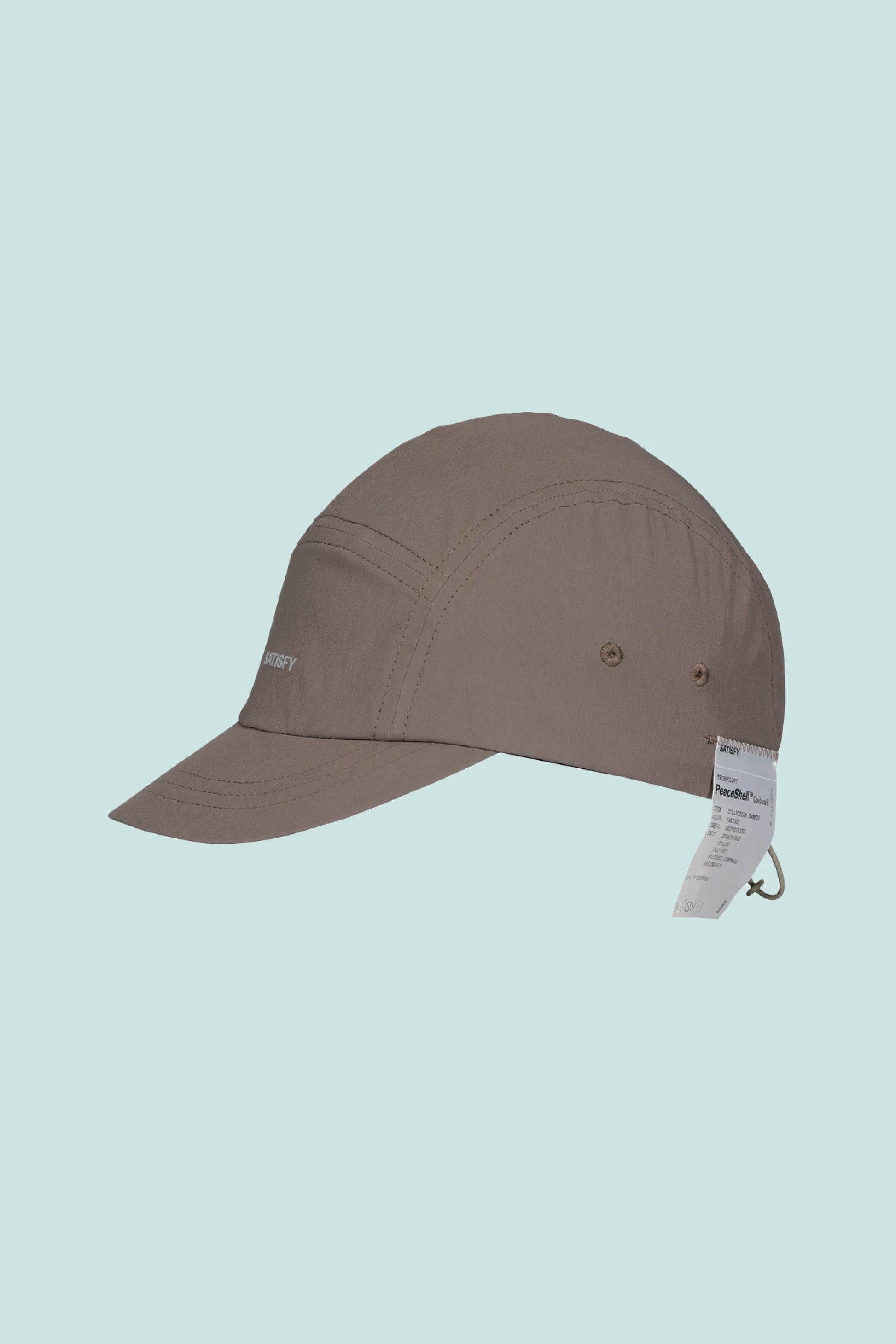 Satisfy PeaceShell™ Cordura Trail Cap - Quicksilver | Coffee Outdoors