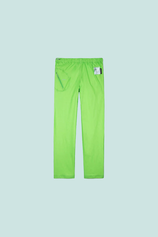 Satisfy Pertex™ 3L Rain Pants - Neon Green | Coffee Outdoors