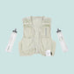 Satisfy Justice™ Cordura Hydration Vest 5L - Mineral Off-white