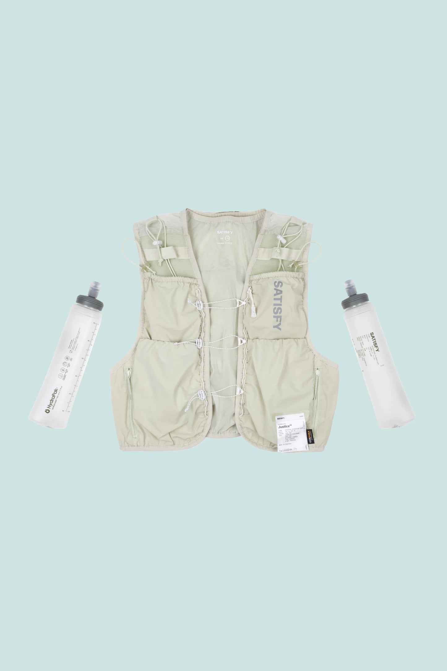 Satisfy Justice™ Cordura Hydration Vest 5L - Mineral Off-white