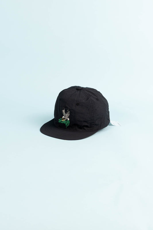 FliteSilk™ 5-Panel Pinch Cap - Black Eagle