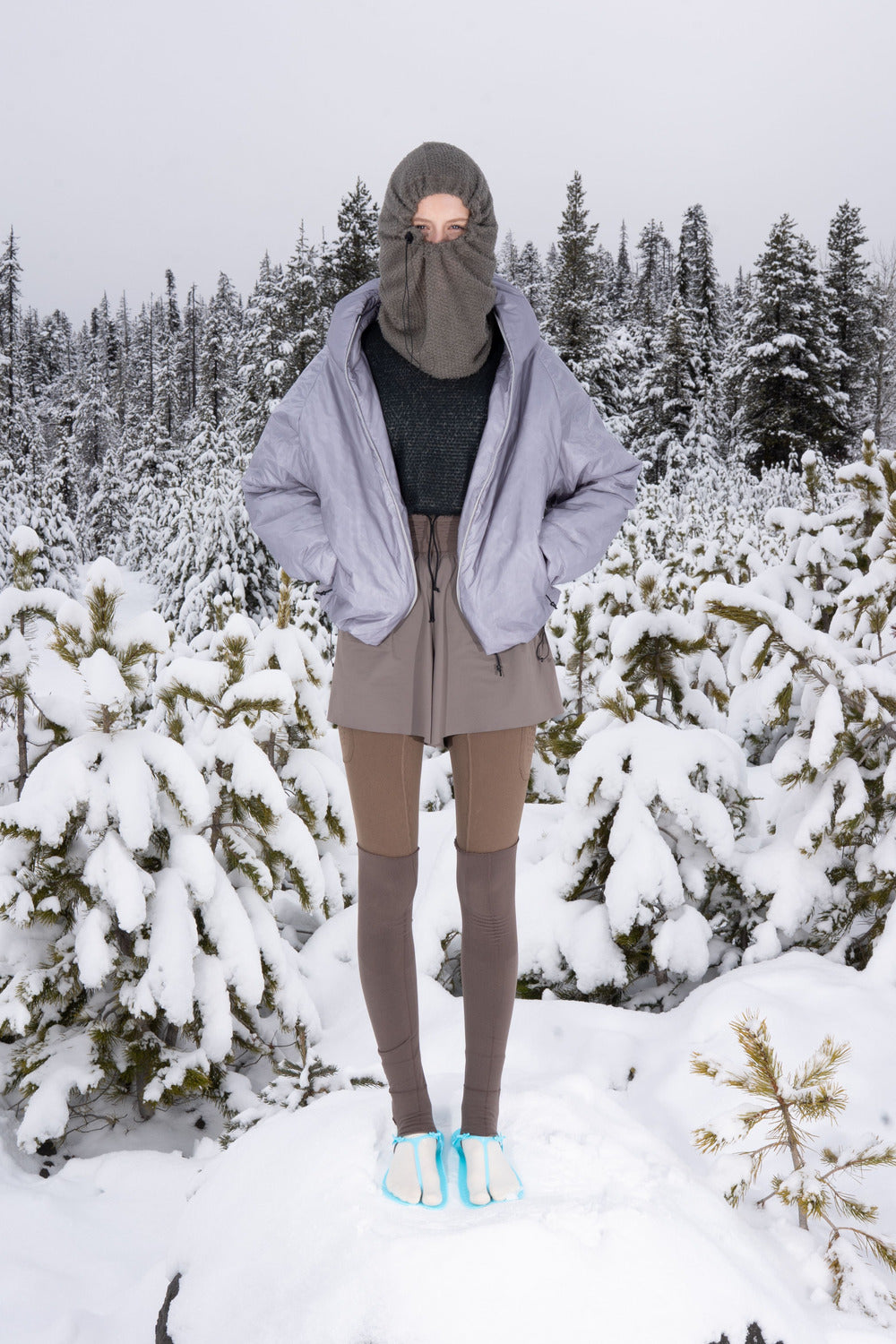 Shag Hood in Bungee Cord, product photo 3