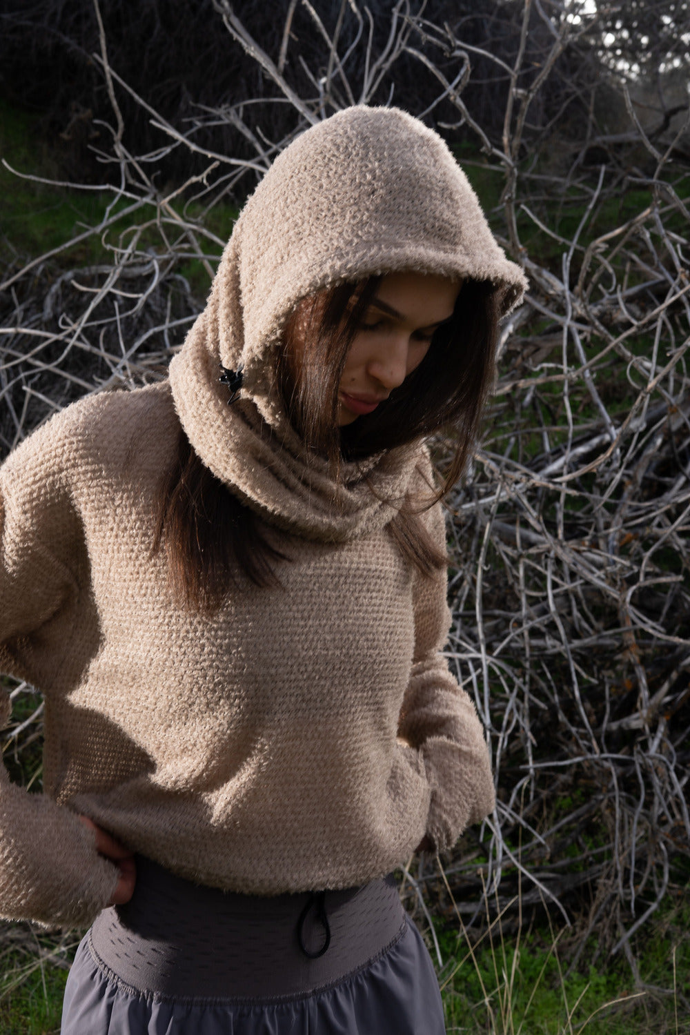 Shag Hood in Fallen Rock, product photo 5