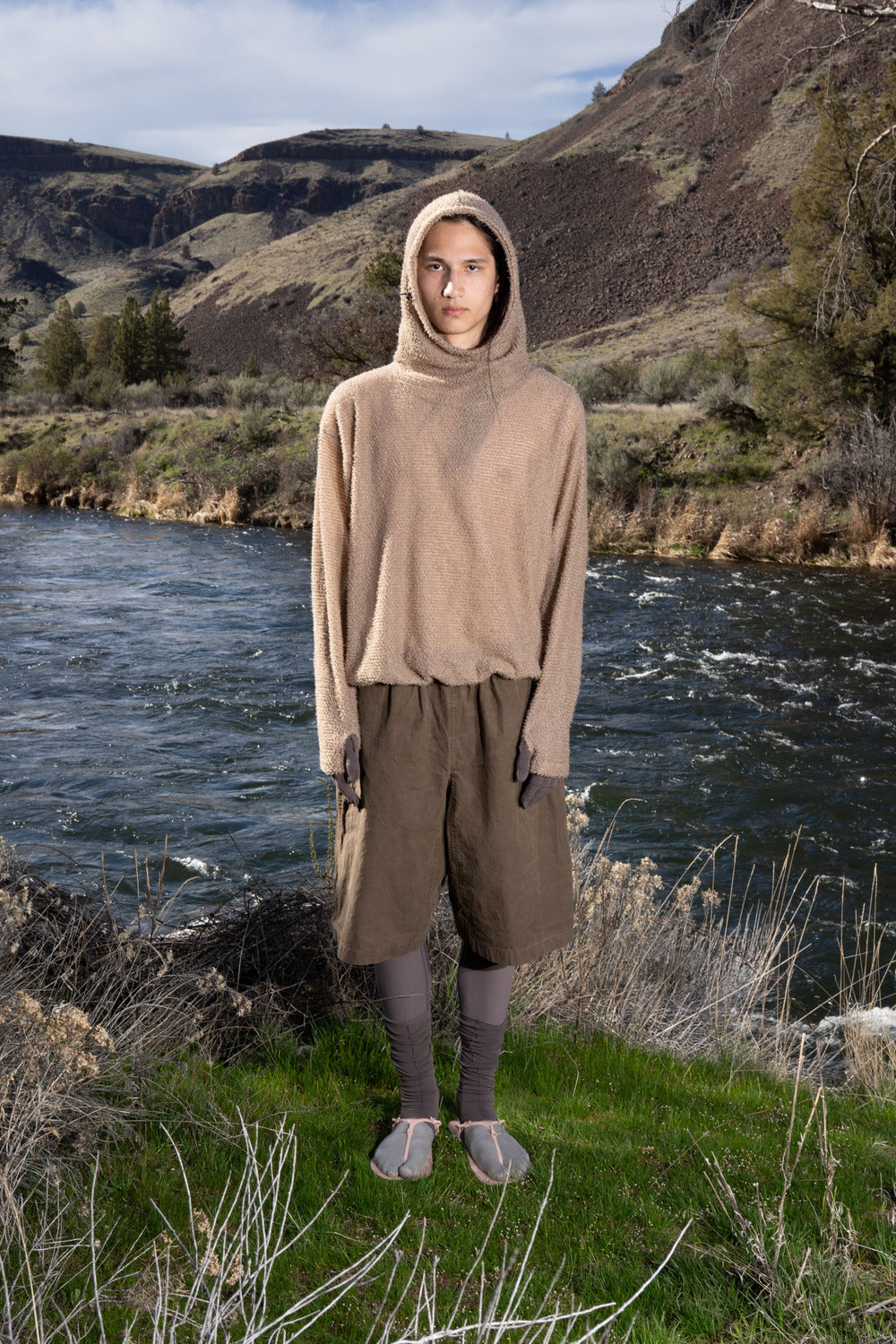 Shag Hoodie v2.0 in Fallen Rock, product photo 4