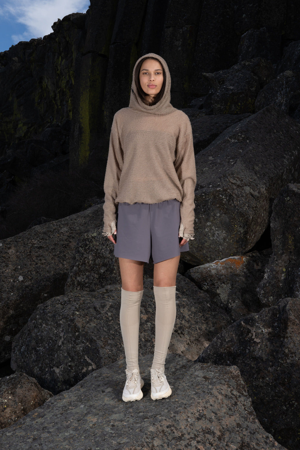Shag Hoodie v2.0 in Fallen Rock, product photo 6