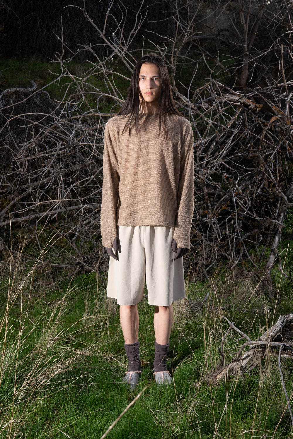 Shag Sweater v2.0 in Fallen Rock, product photo 4