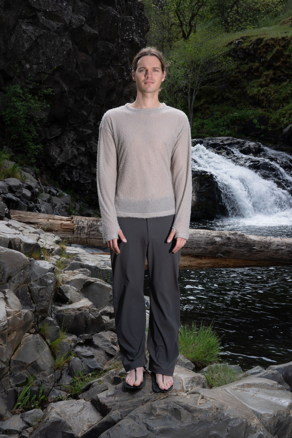 Shag Sweater v2.0 in Moon Rock, product photo 4
