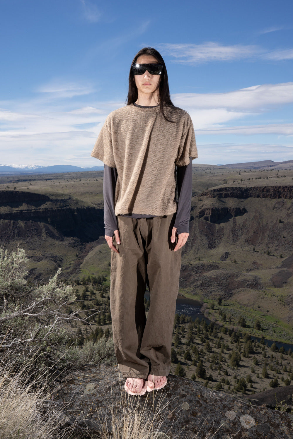 Shag Tee v2.0 in Fallen Rock, product photo 3