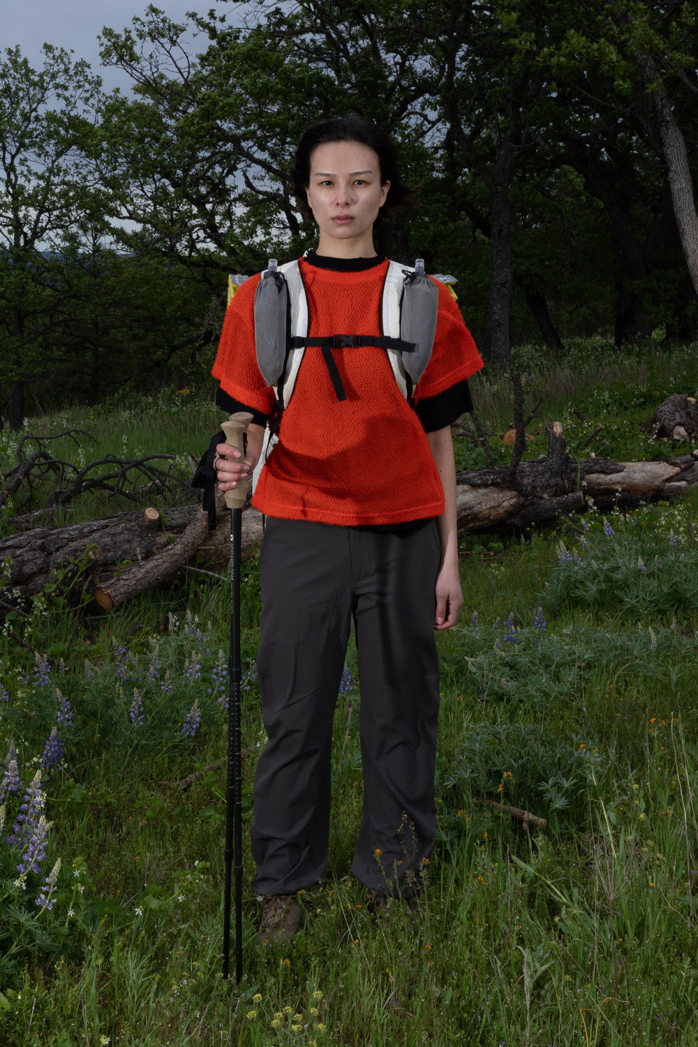 Shag Tee v2.0 in Tangerine Tango, product photo 5