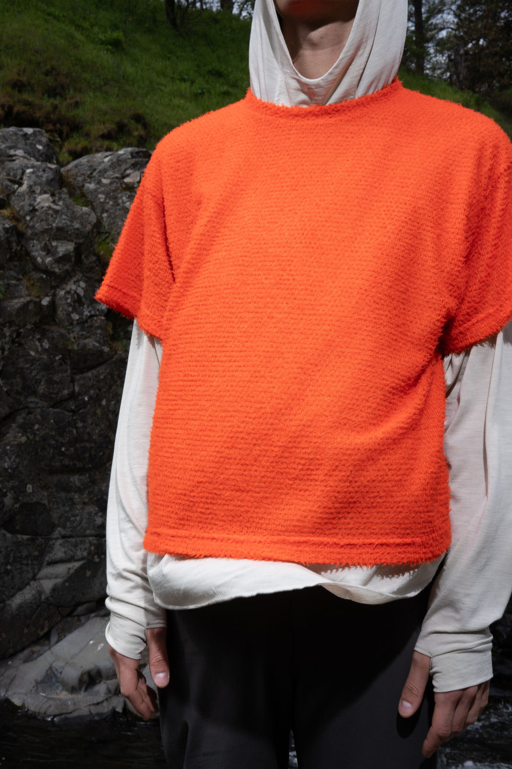 Shag Tee v2.0 in Tangerine Tango, product photo 6
