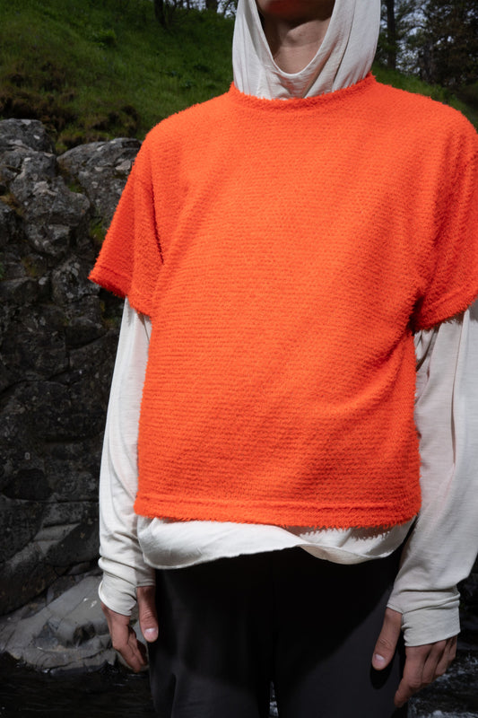 Shag Tee v2.0 in Tangerine Tango, product photo 6