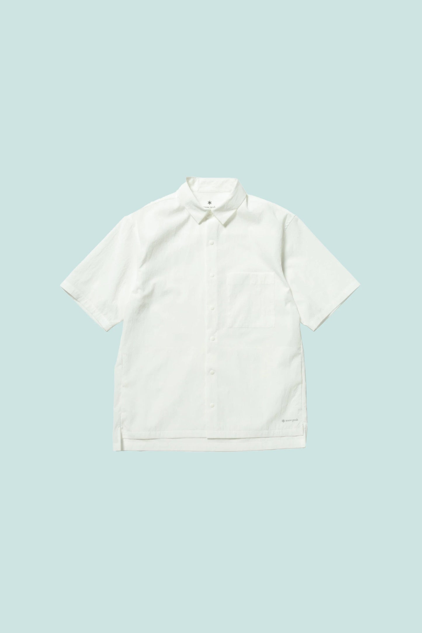 Snow Peak Breathable Quick Dry Shirt - White | Coffee Outdoors
