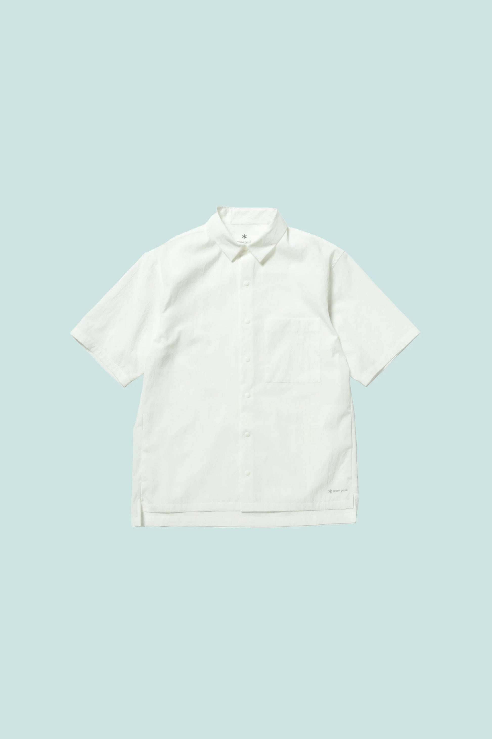 Snow Peak Breathable Quick Dry Shirt - White | Coffee Outdoors