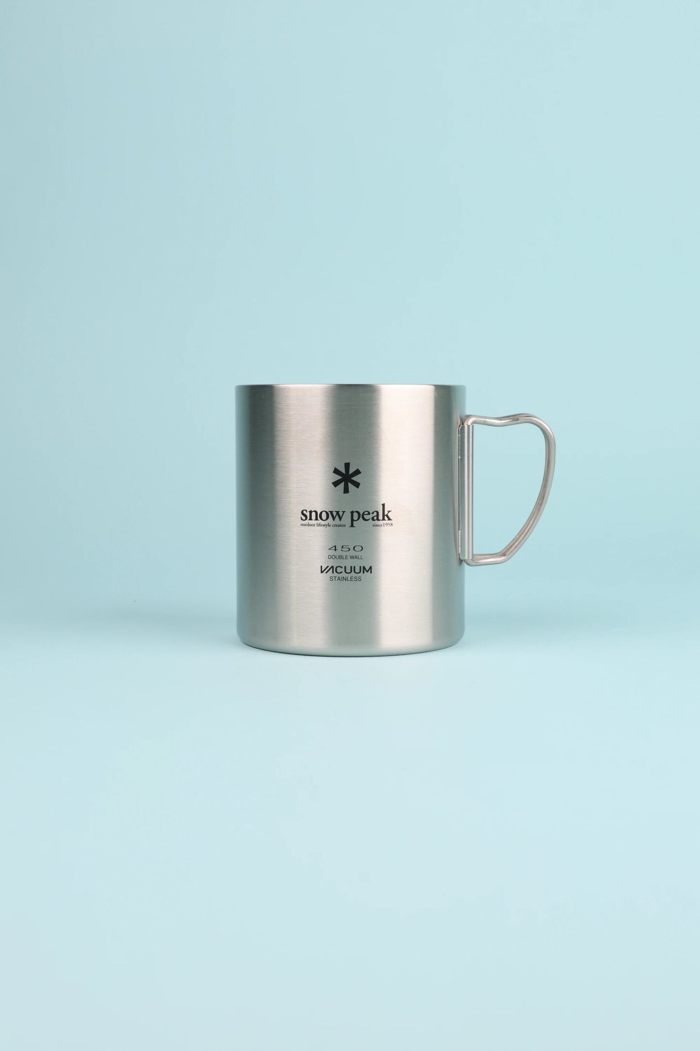 Snow Peak Stainless Double Wall Mug 450 | Coffee Outdoors