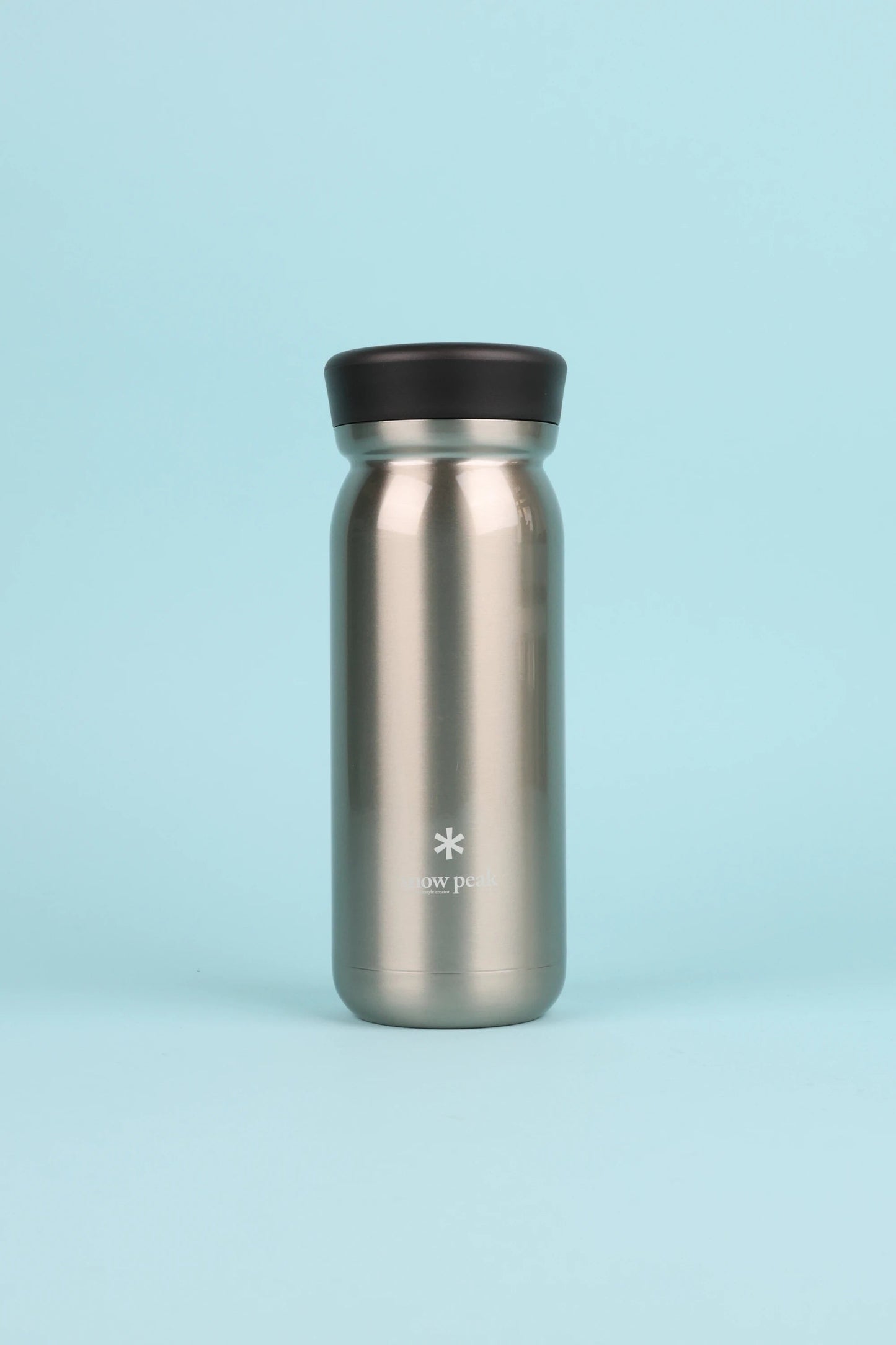 Snow Peak Stainless Vacuum Milk Bottle 500 - Steel | Coffee Outdoors