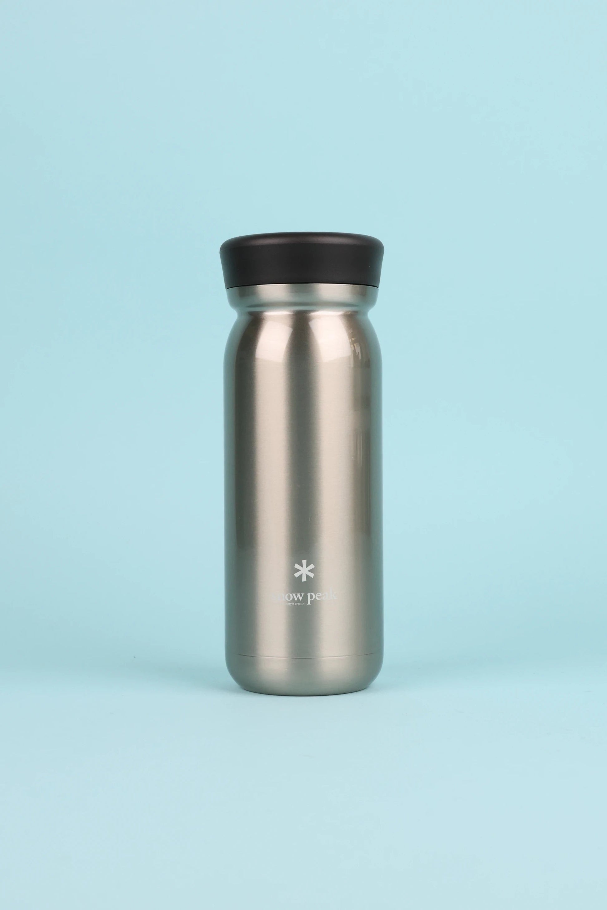 Snow Peak Stainless Vacuum Milk Bottle 500 - Steel | Coffee Outdoors