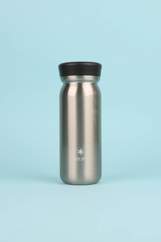 Snow Peak Stainless Vacuum Milk Bottle 500 - Steel | Coffee Outdoors