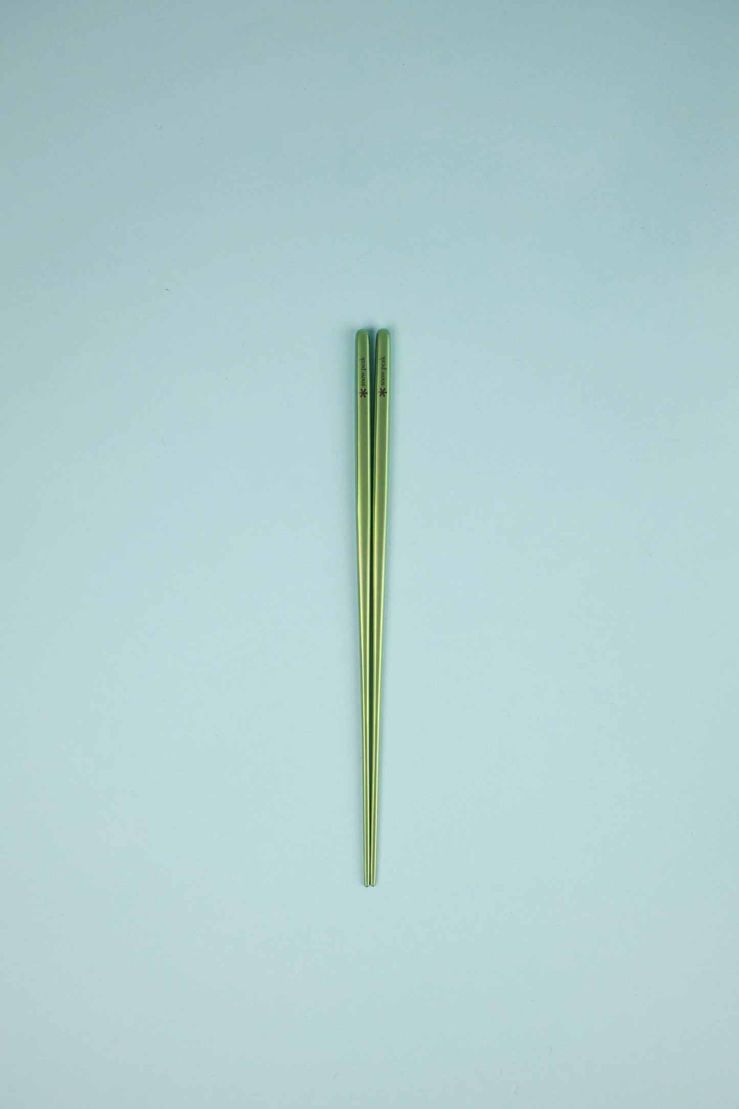 Snow Peak Titanium Chopsticks - Green | Coffee Outdoors