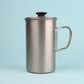 Snow Peak Titanium French Press | Coffee Outdoors