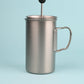 Snow Peak Titanium French Press | Coffee Outdoors