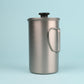 Snow Peak Titanium French Press | Coffee Outdoors