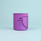 Snow Peak Titanium Single Wall Cup 450 - Purple | Coffee Outdoors